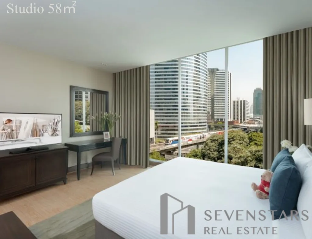 Ascott Sathorn Bangkok Studio-2